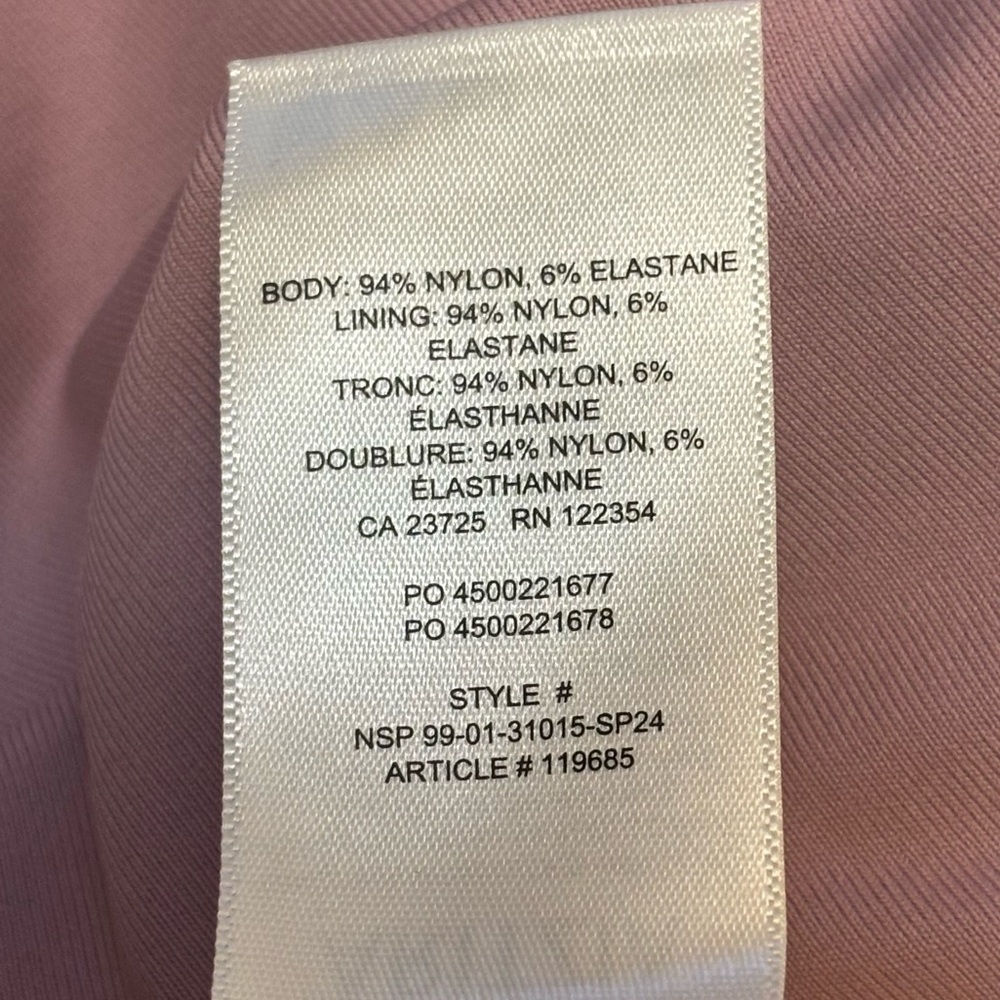 Aritzia Contour Scoopneck Claremont Long Sleeve Top Sz XXS - Picture 7 of 11
